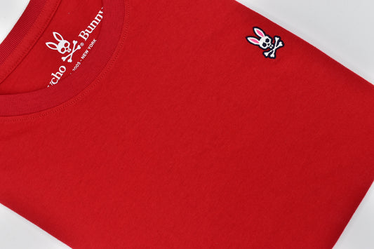 CAMISETA BASICA PSYCHO BUNNY ORIGINAL ROJO