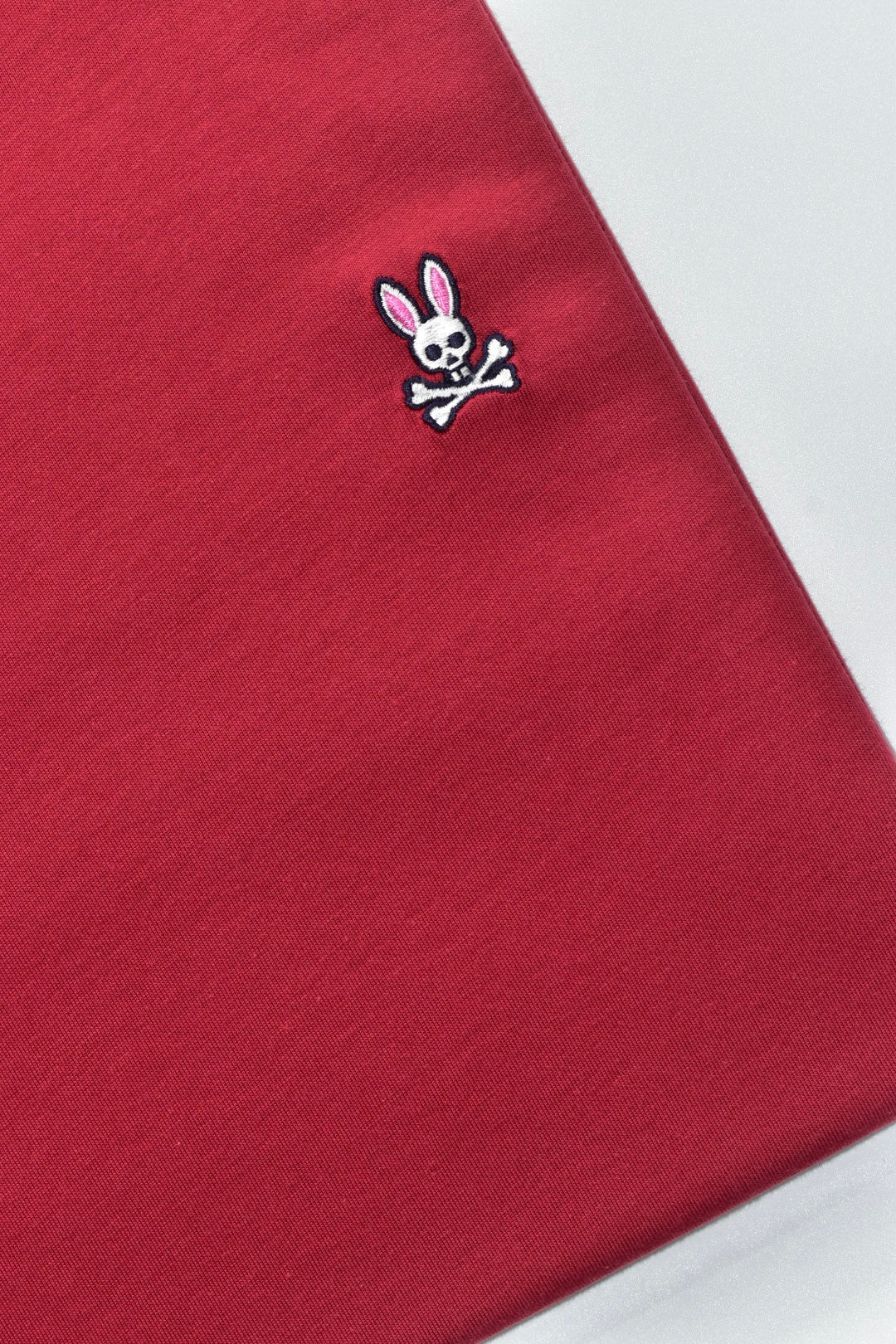 CAMISETA BASICA PSYCHO BUNNY ORIGINAL ROJO SANGRE