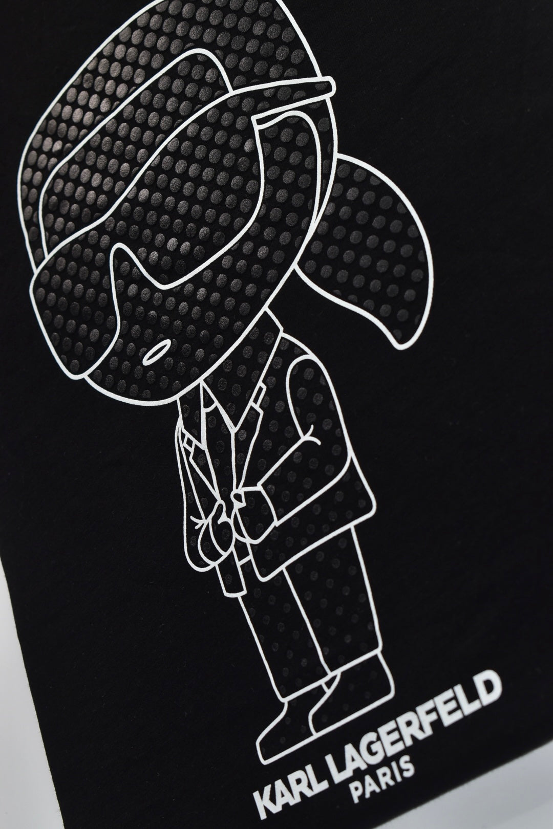 CAMISETA KARL LAGERFELD COLECCION ORIGINAL NEGRO C0127