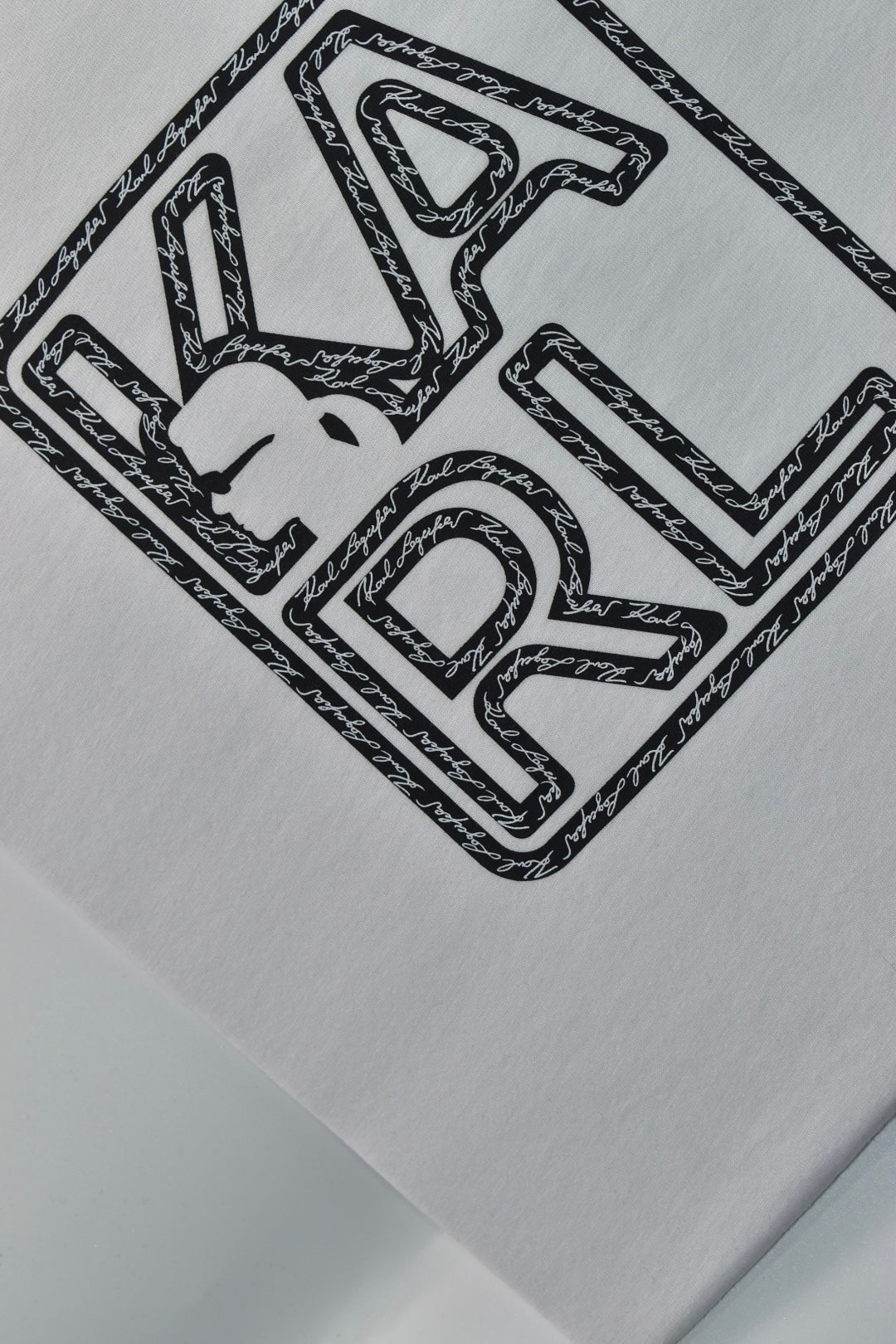 CAMISETA KARL LAGERFELD COLECCION ORIGINAL BLANCO C0279