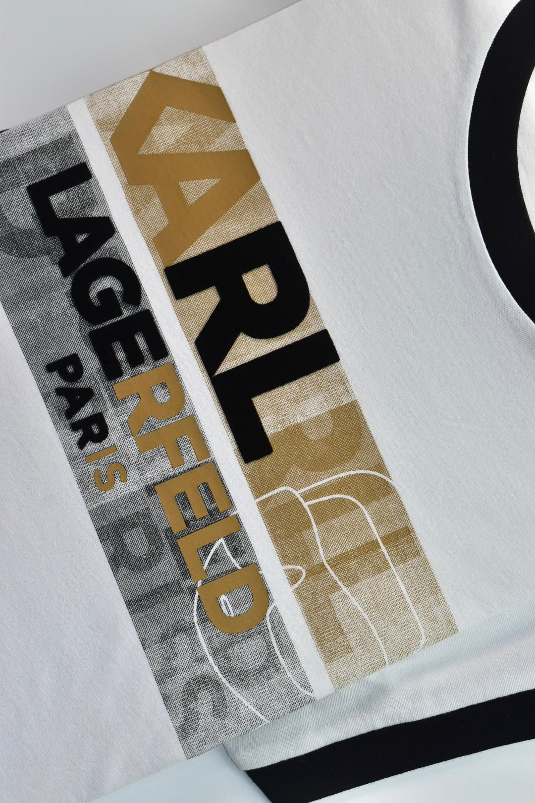 CAMISETA KARL LAGERFELD COLECCION ORIGINAL BLANCO C0281