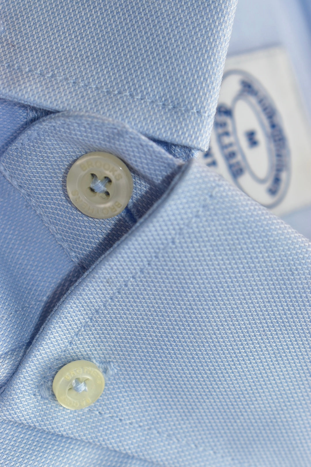 CAMISA MANGA LARGA BROOKS BROTHERS AZUL CIELO