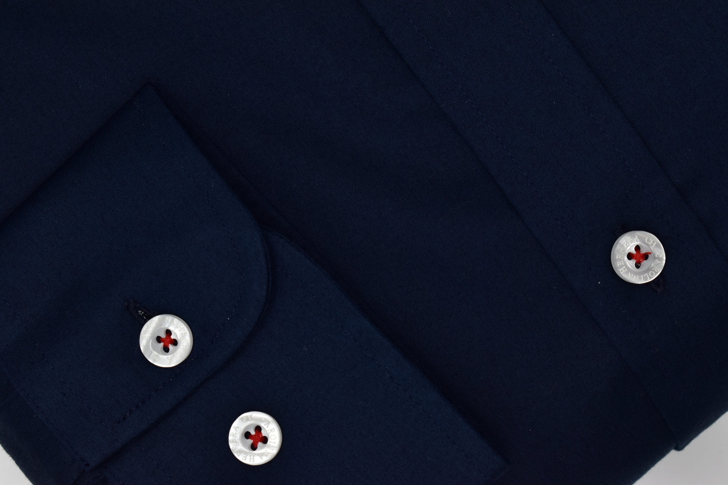 CAMISA MANGA LARGA CAROLINA HERRERA AZUL OSCURO