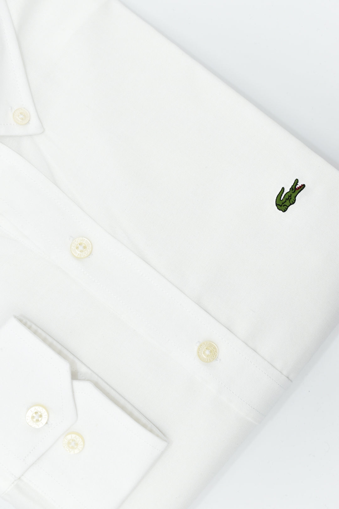 CAMISA MANGA LARGA LACOSTE (LAC) BLANCO