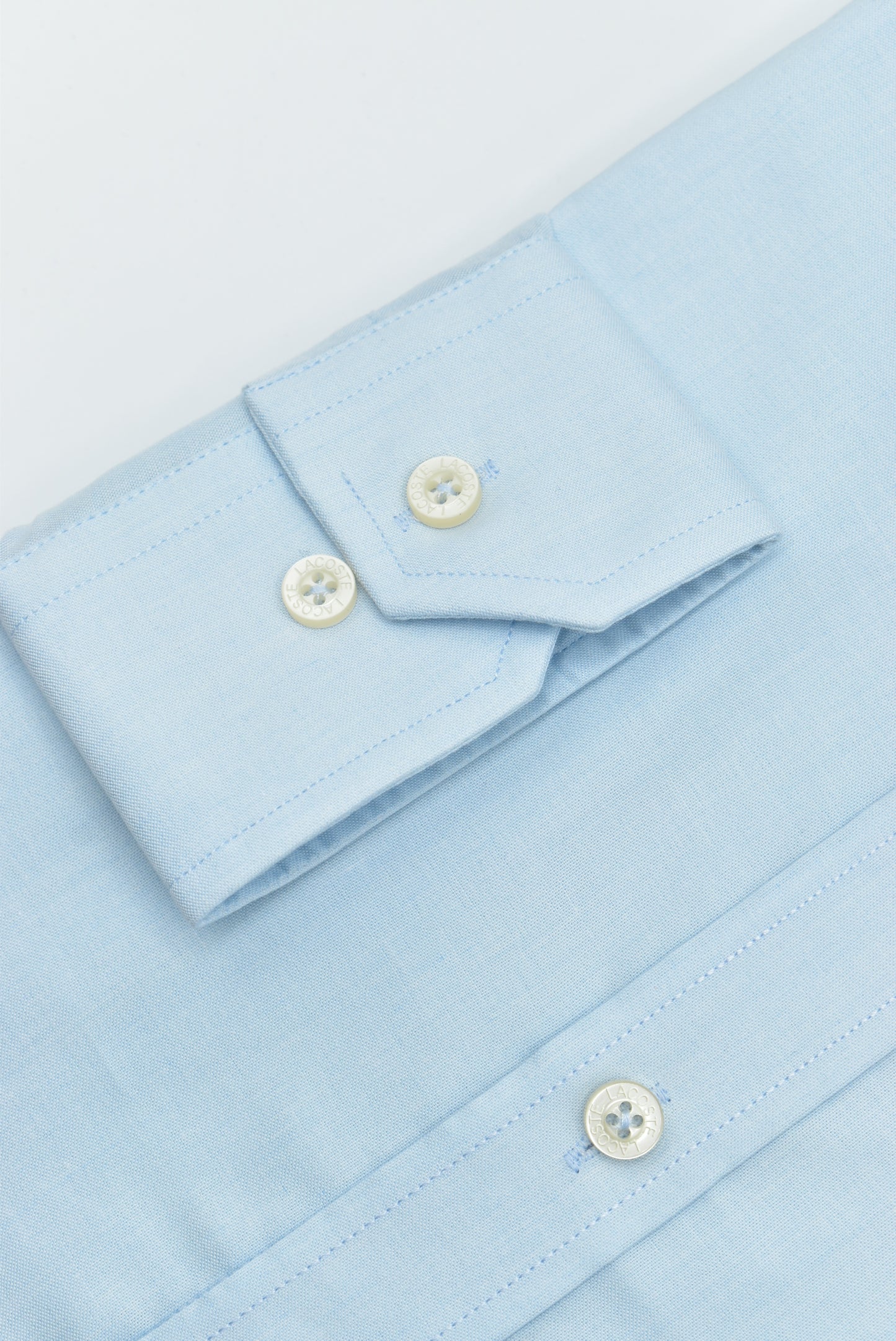 CAMISA MANGA LARGA LACOSTE (LAC) AZUL CLARO