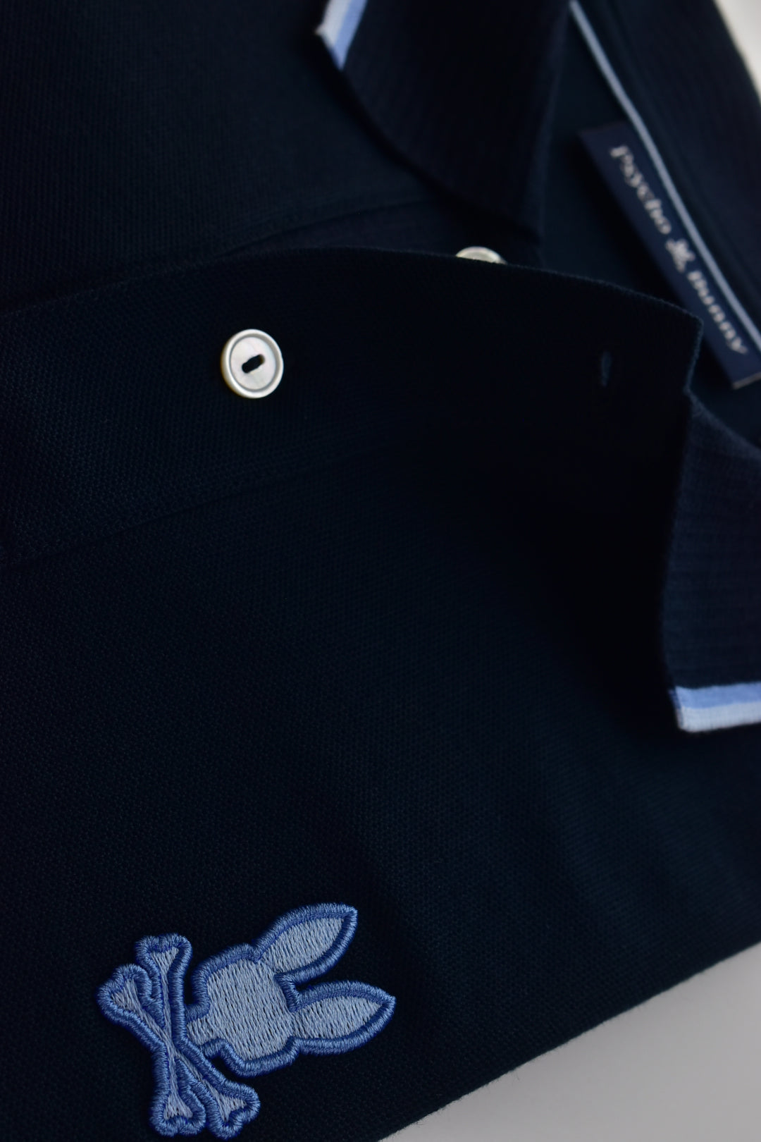 POLO PSYCHO BUNNY ORIGINAL COLECCION AZUL OXFORD