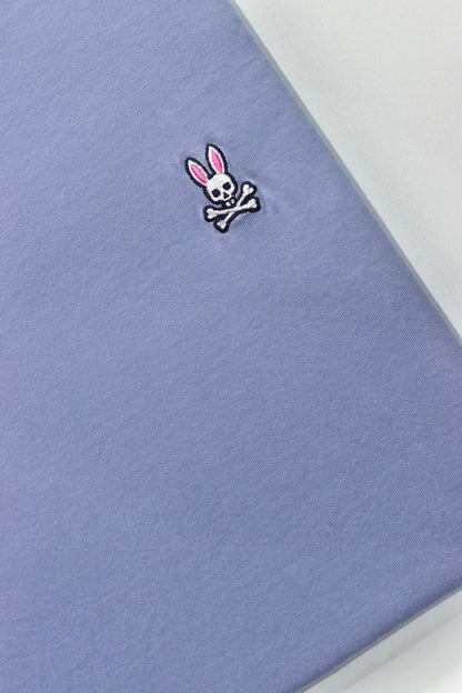 CAMISETA BASICA PSYCHO BUNNY ORIGINAL AZUL GRISACEO