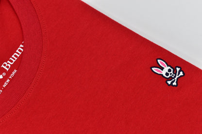 CAMISETA BASICA PSYCHO BUNNY ORIGINAL ROJO