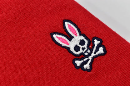 CAMISETA BASICA PSYCHO BUNNY ORIGINAL ROJO