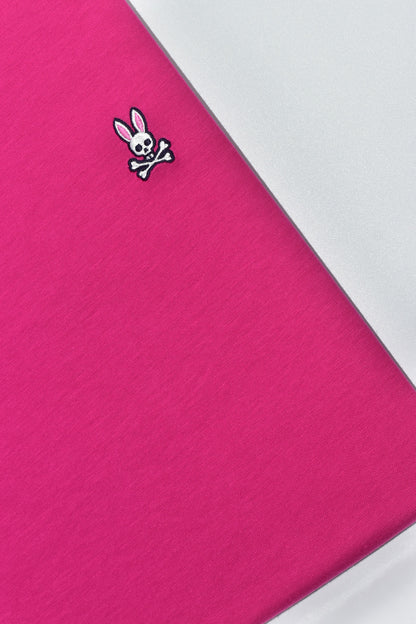 CAMISETA BASICA PSYCHO BUNNY ORIGINAL FUCSIA OSCURO