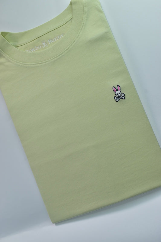 CAMISETA BASICA PSYCHO BUNNY ORIGINAL VERDE LIGHT