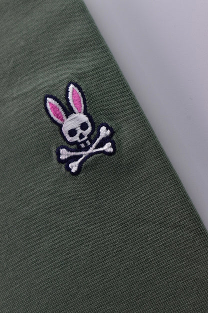 CAMISETA BASICA PSYCHO BUNNY ORIGINAL VERDE SALVIA