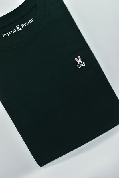 CAMISETA BASICA PSYCHO BUNNY ORIGINAL VERDE FOREST
