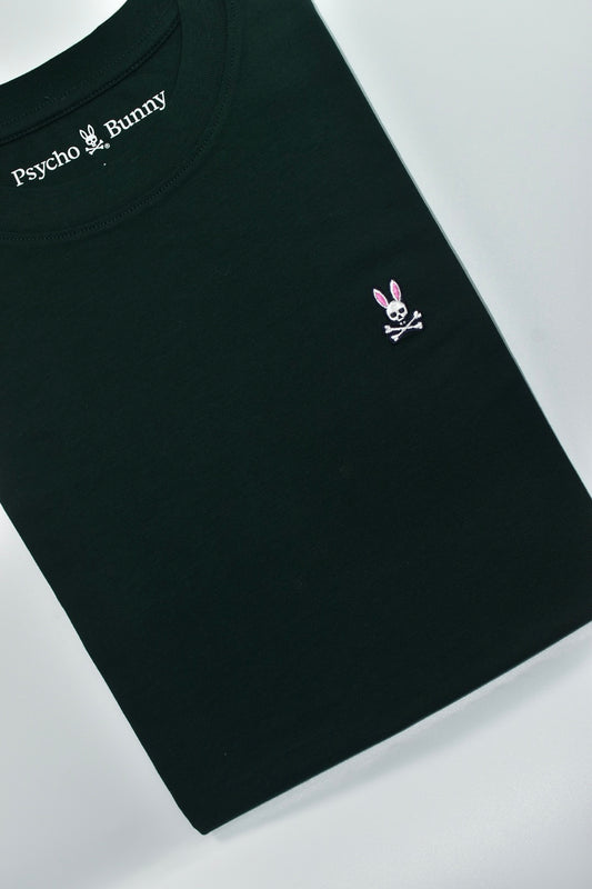CAMISETA BASICA PSYCHO BUNNY ORIGINAL VERDE FOREST
