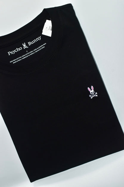 CAMISETA BASICA PSYCHO BUNNY ORIGINAL NEGRO