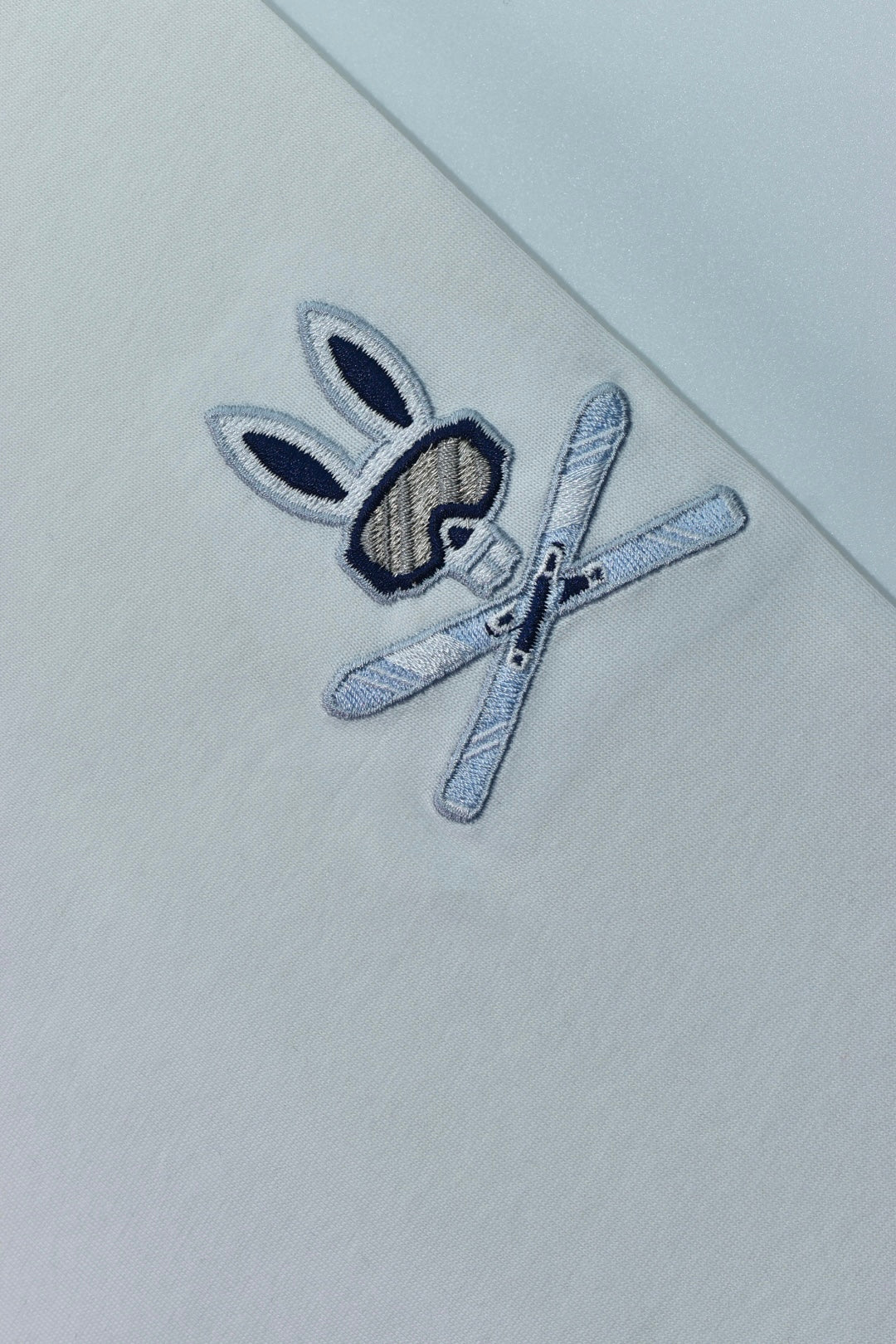 CAMISETA PSYCHO BUNNY COLECCION ORIGINAL BLANCO ESTAPADO CELESTE SKY