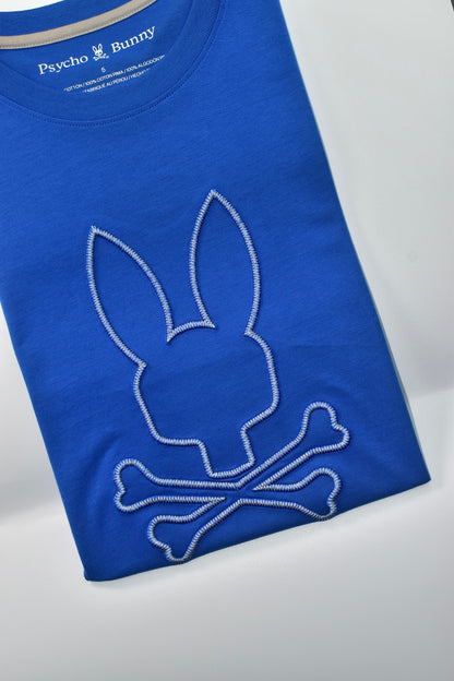 CAMISETA PSYCHO BUNNY COLECCION ORIGINAL AZUL AZUR