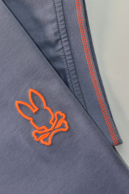 CAMISETA PSYCHO BUNNY COLECCION ORIGINAL AZUL GRISACEO
