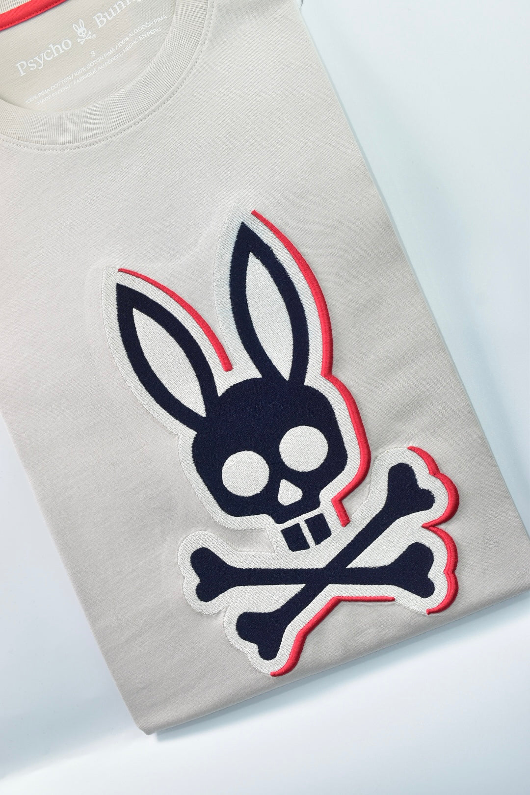 CAMISETA PSYCHO BUNNY COLECCION ORIGINAL GRIS VISON