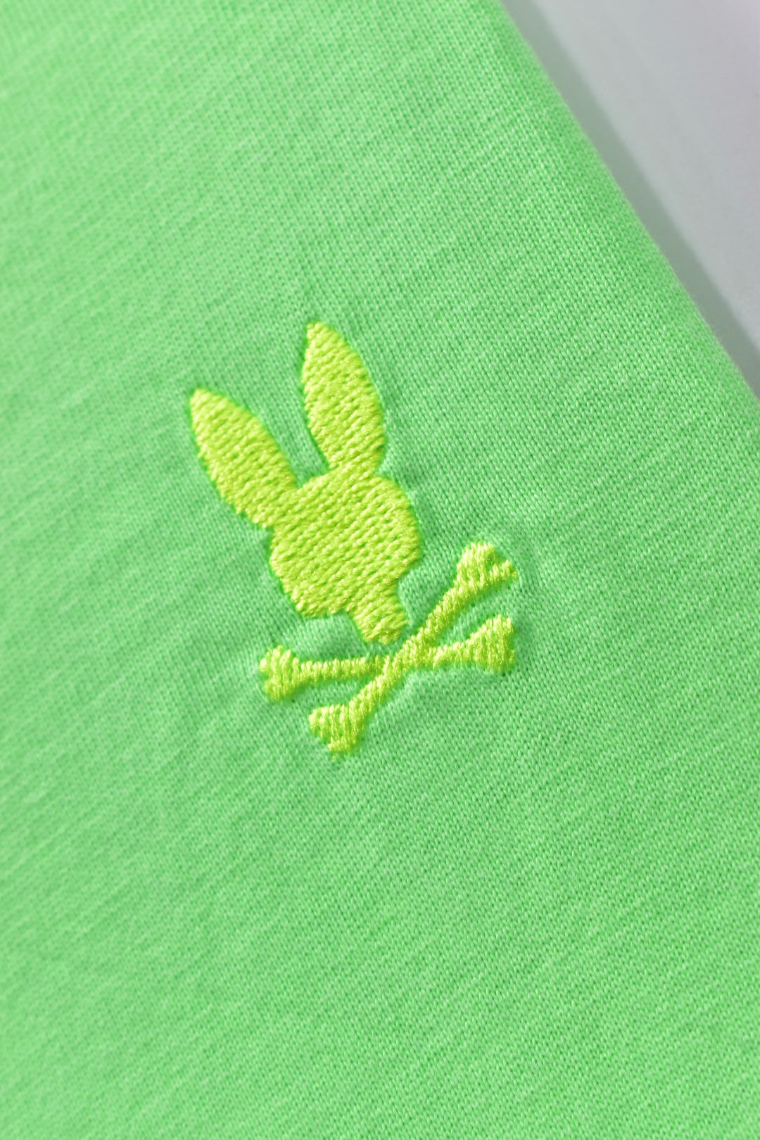 CAMISETA PSYCHO BUNNY COLECCION ORIGINAL VERDE NEON