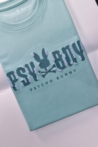 CAMISETA PSYCHO BUNNY COLECCION ORIGINAL AZUL TIFFANY