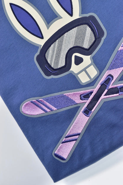 CAMISETA PSYCHO BUNNY COLECCION ORIGINAL AZUL ZAFIRO