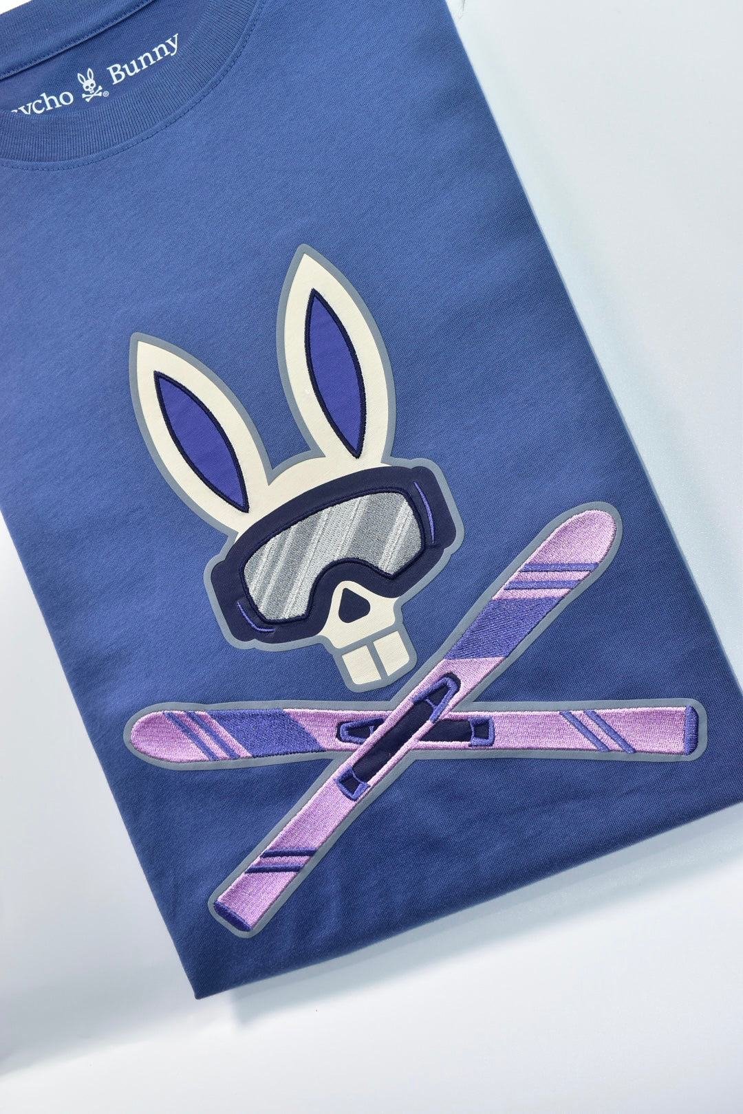 CAMISETA PSYCHO BUNNY COLECCION ORIGINAL AZUL ZAFIRO