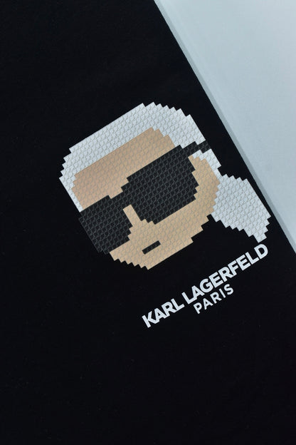 CAMISETA KARL LAGERFELD COLECCION ORIGINAL NEGRO C0126