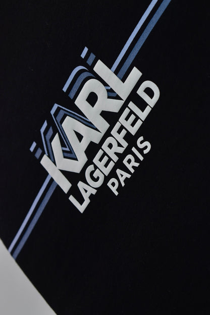 CAMISETA KARL LAGERFELD COLECCION ORIGINAL NEGRO C0128