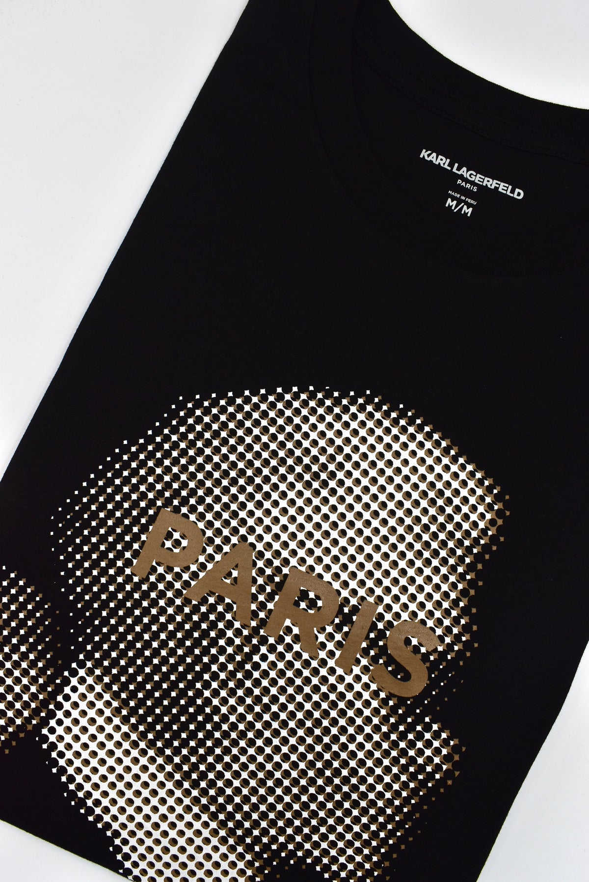 CAMISETA KARL LAGERFELD COLECCION ORIGINAL NEGRO C0137