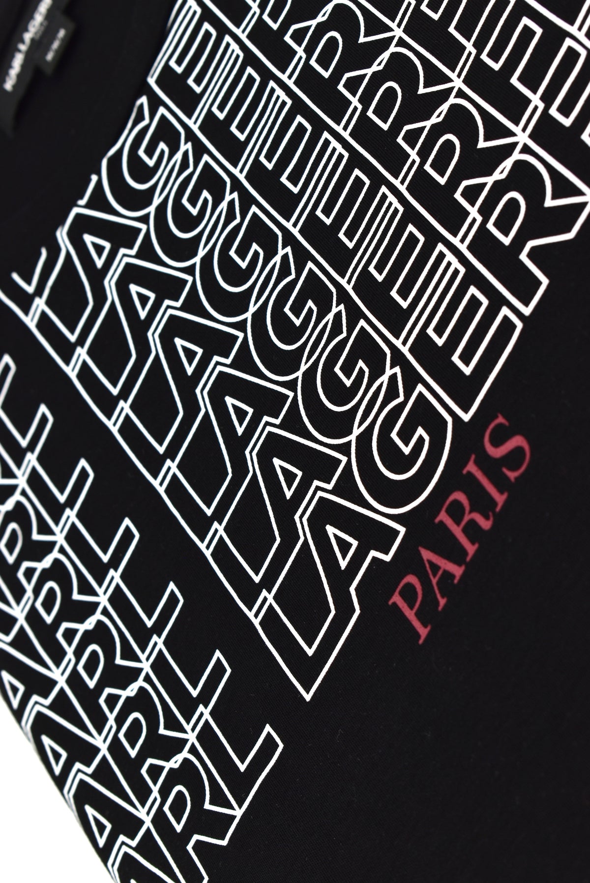 CAMISETA KARL LAGERFELD COLECCION ORIGINAL NEGRO C0139