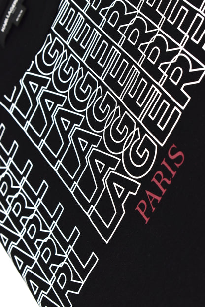 CAMISETA KARL LAGERFELD COLECCION ORIGINAL NEGRO C0139