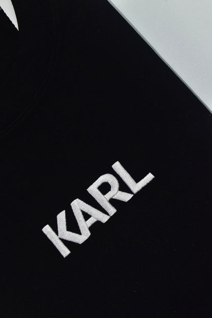 CAMISETA KARL LAGERFELD COLECCION ORIGINAL NEGRO C0140