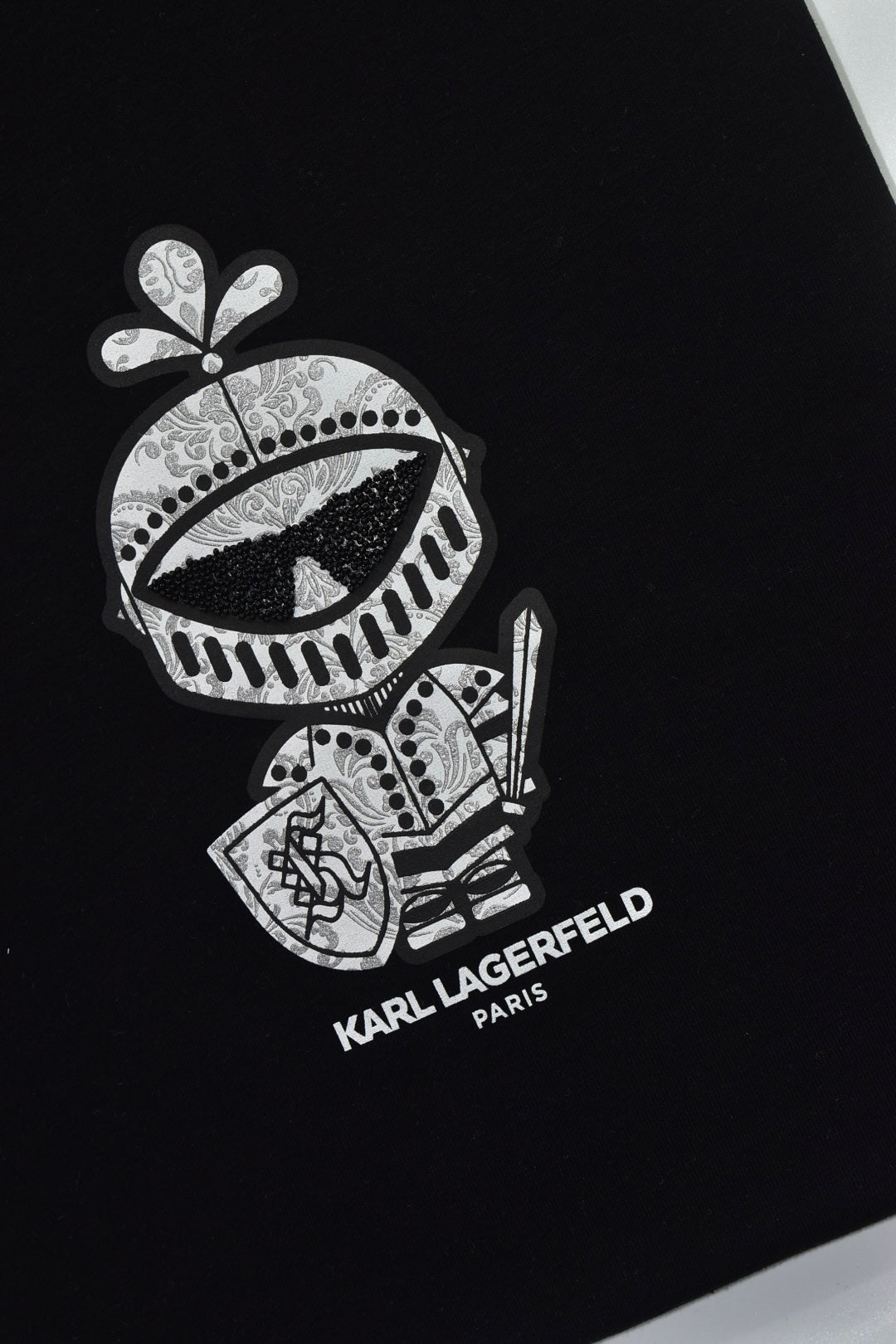 CAMISETA KARL LAGERFELD COLECCION ORIGINAL NEGRO C0144
