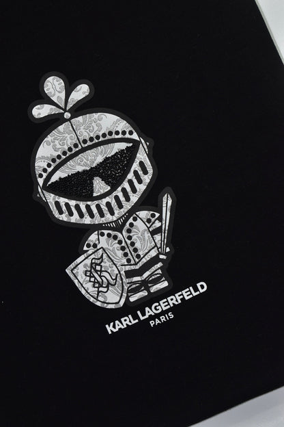 CAMISETA KARL LAGERFELD COLECCION ORIGINAL NEGRO C0144