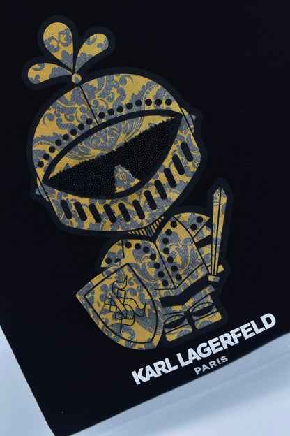 CAMISETA KARL LAGERFELD COLECCION ORIGINAL NEGRO C0145