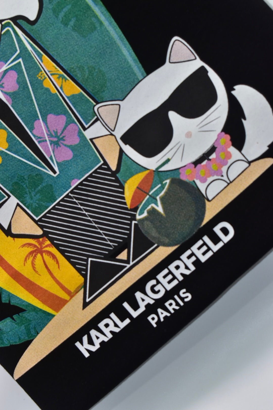 CAMISETA KARL LAGERFELD COLECCION ORIGINAL NEGRO C0152