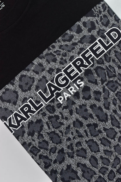CAMISETA KARL LAGERFELD COLECCION ORIGINAL NEGRO C0155