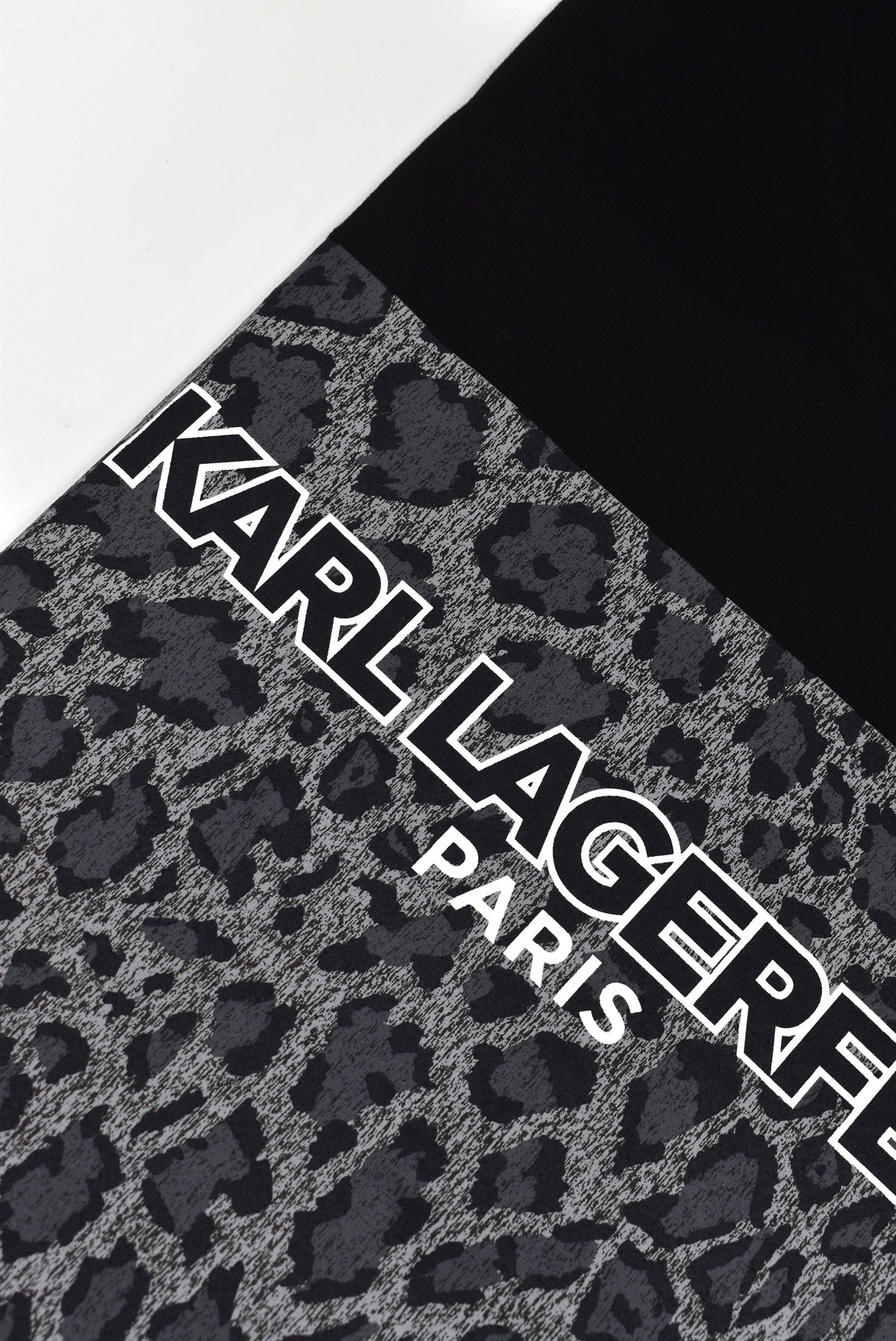 CAMISETA KARL LAGERFELD COLECCION ORIGINAL NEGRO C0155