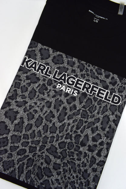 CAMISETA KARL LAGERFELD COLECCION ORIGINAL NEGRO C0155