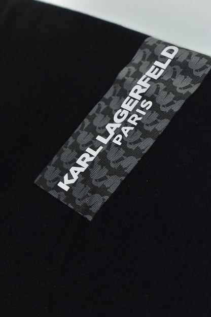 CAMISETA KARL LAGERFELD COLECCION ORIGINAL NEGRO C0168