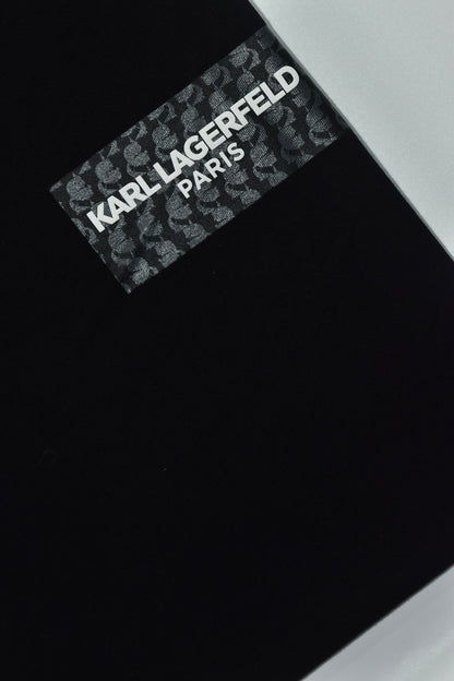 CAMISETA KARL LAGERFELD COLECCION ORIGINAL NEGRO C0168