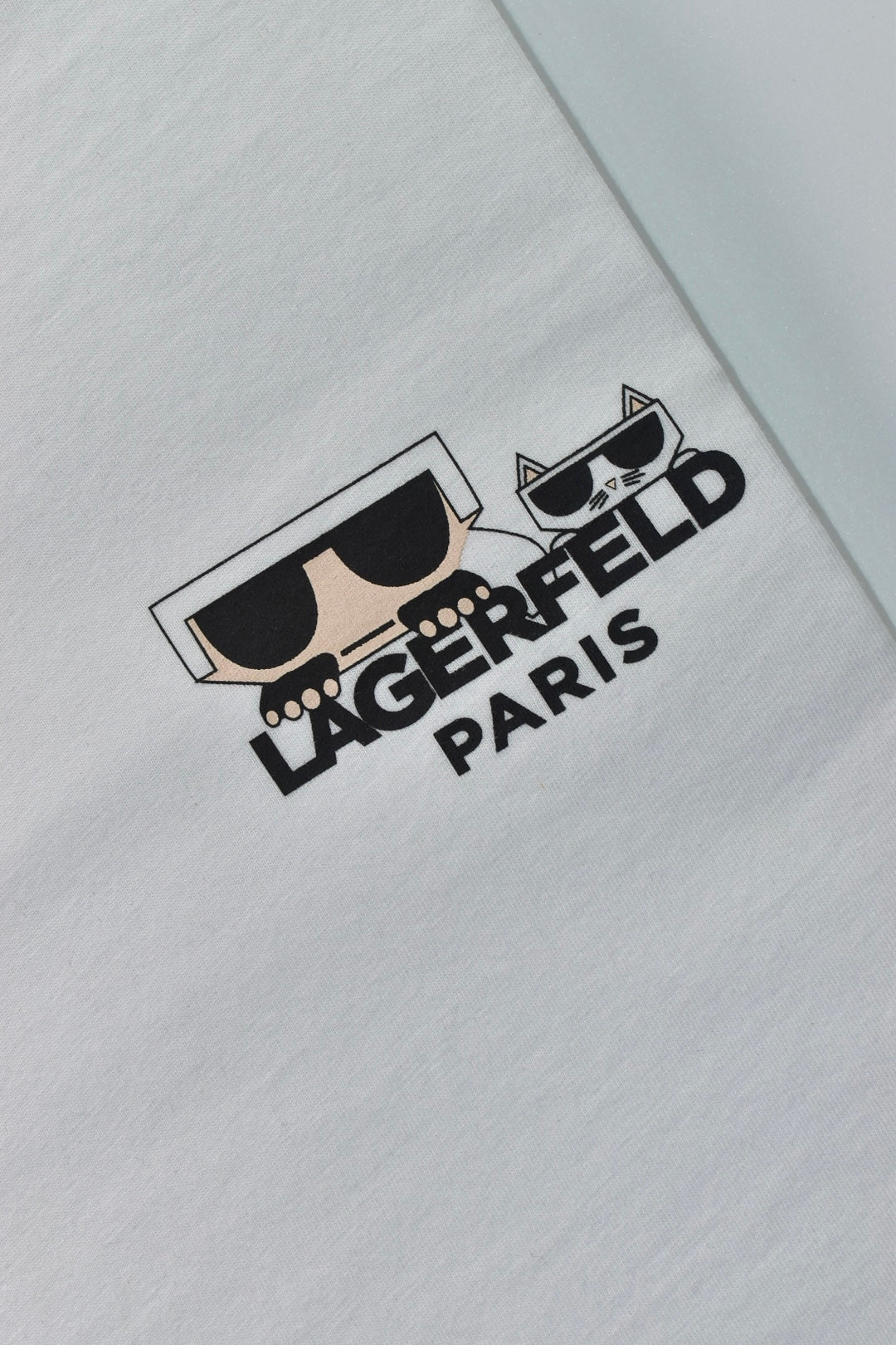 CAMISETA KARL LAGERFELD COLECCION ORIGINAL BLANCO C0273