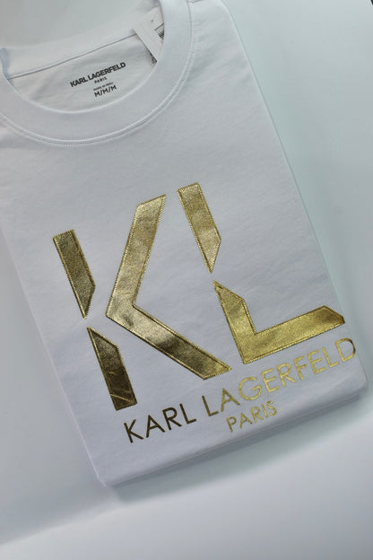 CAMISETA KARL LAGERFELD COLECCION ORIGINAL BLANCO C0274