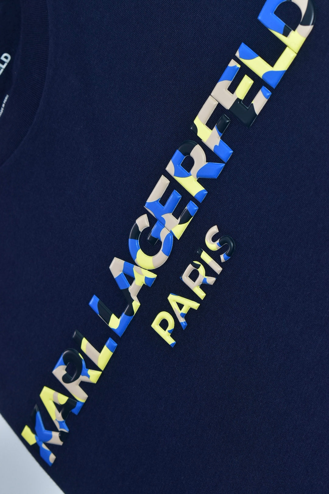 CAMISETA KARL LAGERFELD COLECCION ORIGINAL AZUL PRUSIA