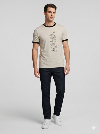 CAMISETA KARL LAGERFELD COLECCION ORIGINAL GRIS VISON