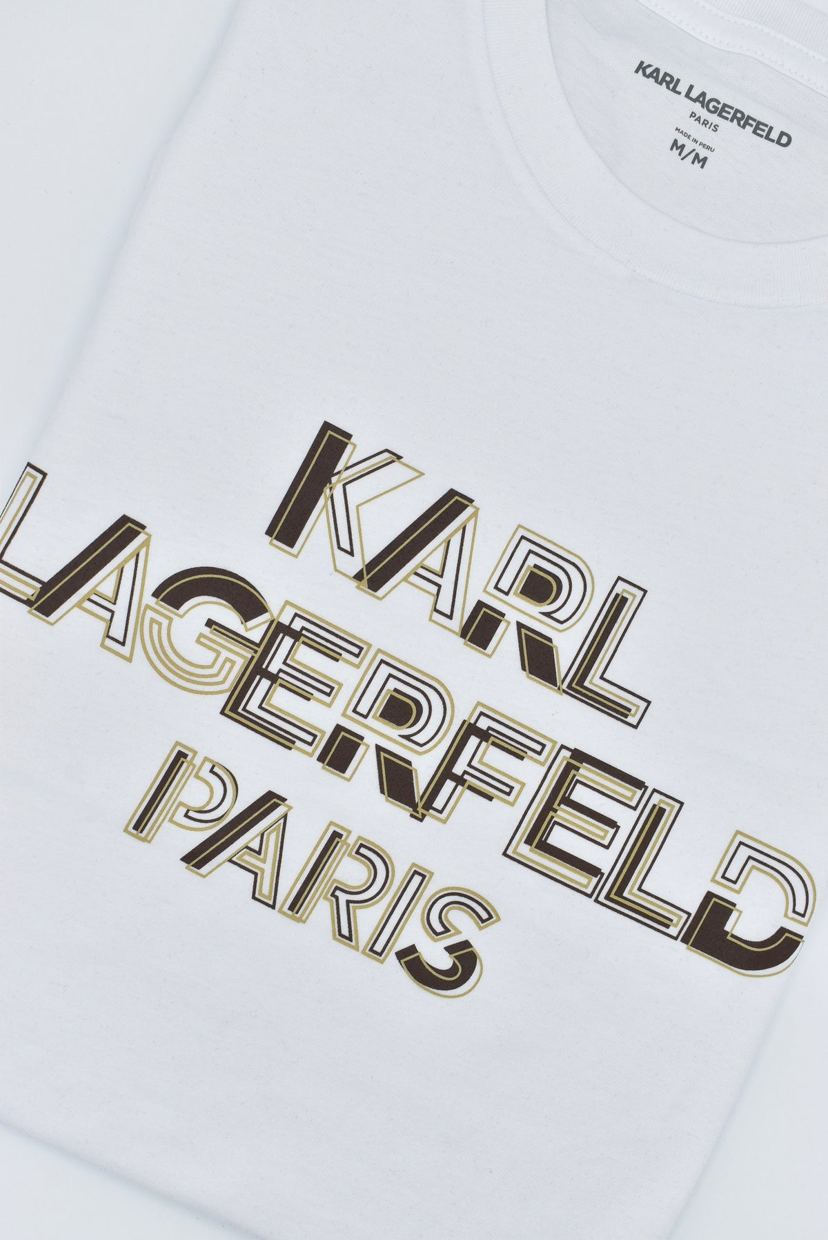 CAMISETA KARL LAGERFELD COLECCION ORIGINAL BLANCO C0288