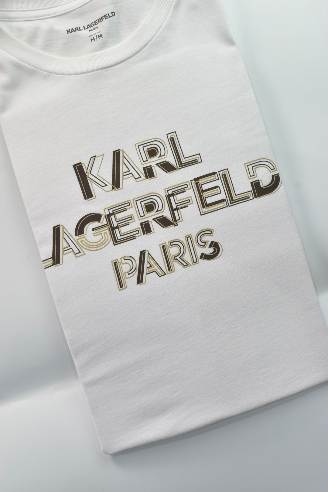 CAMISETA KARL LAGERFELD COLECCION ORIGINAL BLANCO C0288
