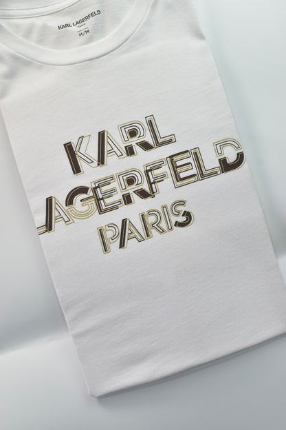 CAMISETA KARL LAGERFELD COLECCION ORIGINAL BLANCO C0288