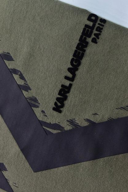 CAMISETA KARL LAGERFELD COLECCION ORIGINAL VERDE MUSGO C0289